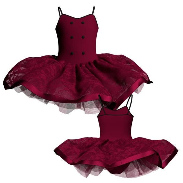 tutu danza bretelle tui2517