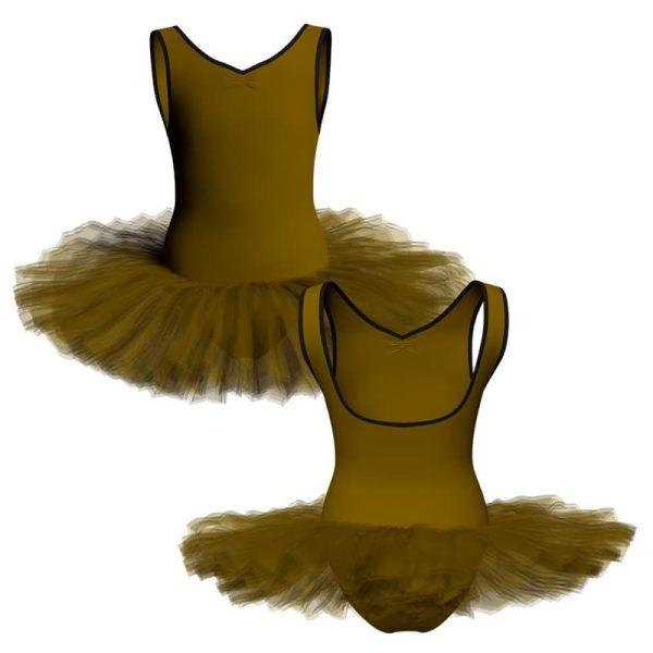 tutu danza canotta con arriccio tuqb300211