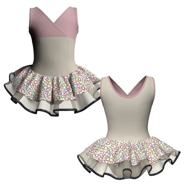 tutu danza canotta con copritulle fantasy tuc500t 1