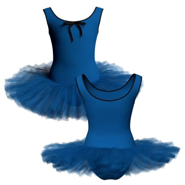 tutu danza canotta con fiocchetto tuqb3004