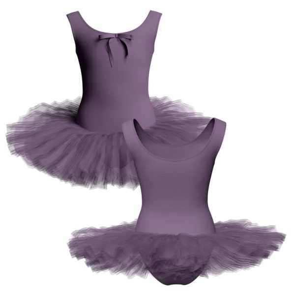 tutu danza canotta con fiocchetto tuqb300411