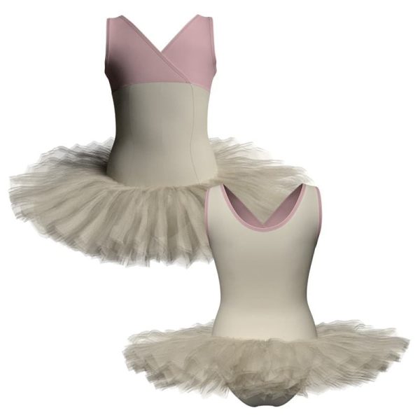 tutu danza canotta con inserto tuq500t