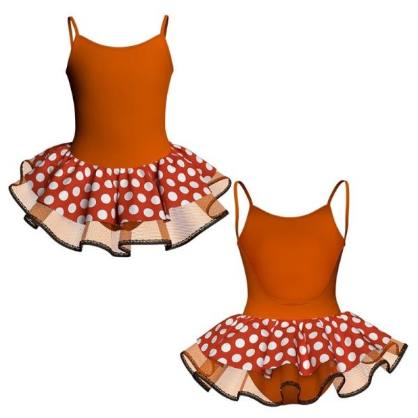 tutu danza con copritulle a bretelle sk1001lcb101066