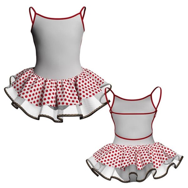 tutu danza con copritulle a bretelle sk1001lcb2020456