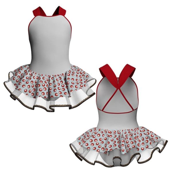 tutu danza con copritulle a bretelle sk1001lcb20723