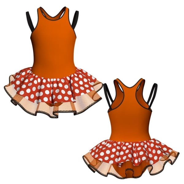 tutu danza con copritulle a bretelle sk1001lcb222123