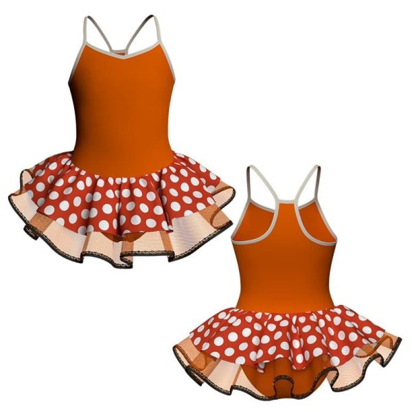 tutu danza con copritulle a bretelle sk1001lcb3002123