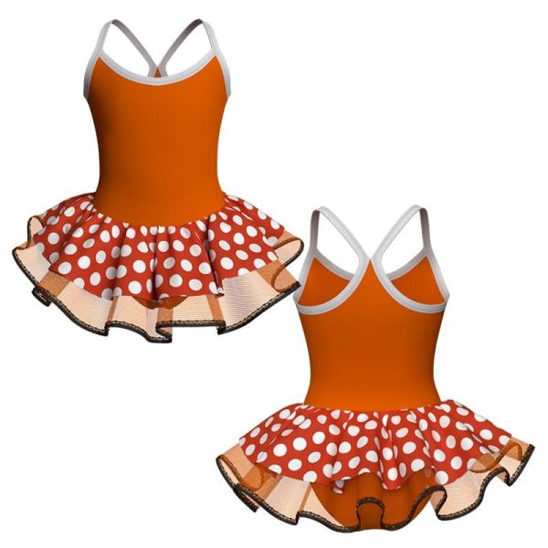 tutu danza con copritulle a bretelle sk1001lcb434123