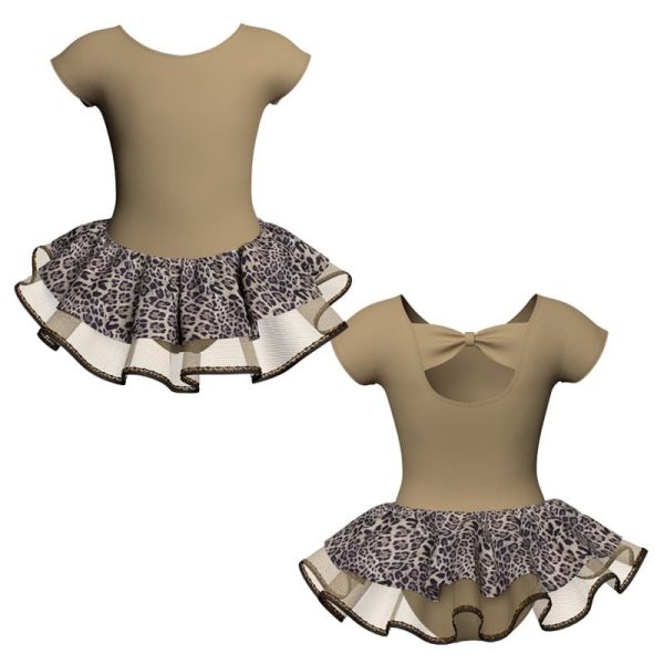 tutu danza con copritulle maniche aletta sk1001lcb210123