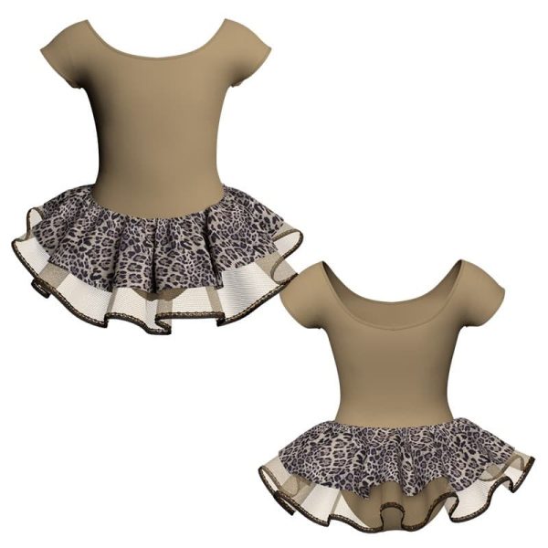 tutu danza con copritulle maniche aletta sk1001lcb40845