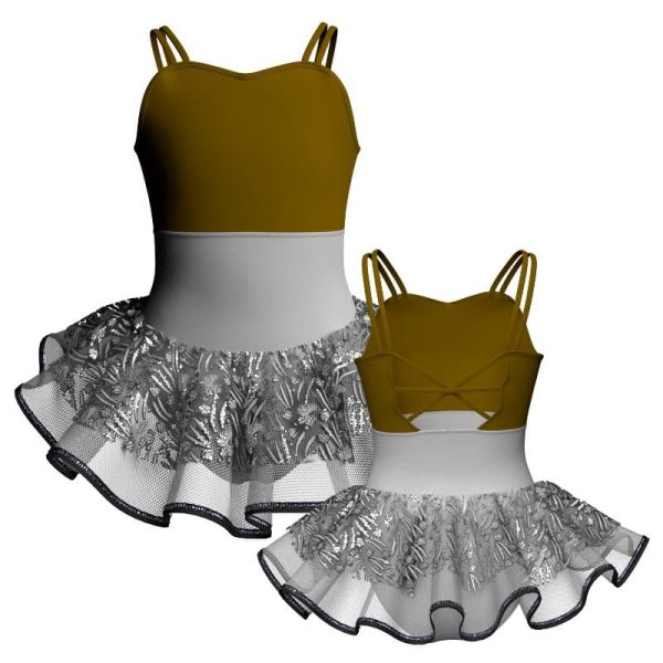 tutu danza doppie bretelle con intreccio dietro sk1001lcs233