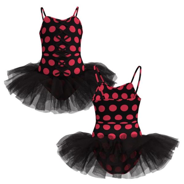 tutu danza in lycra stampata bretelle tuv2519