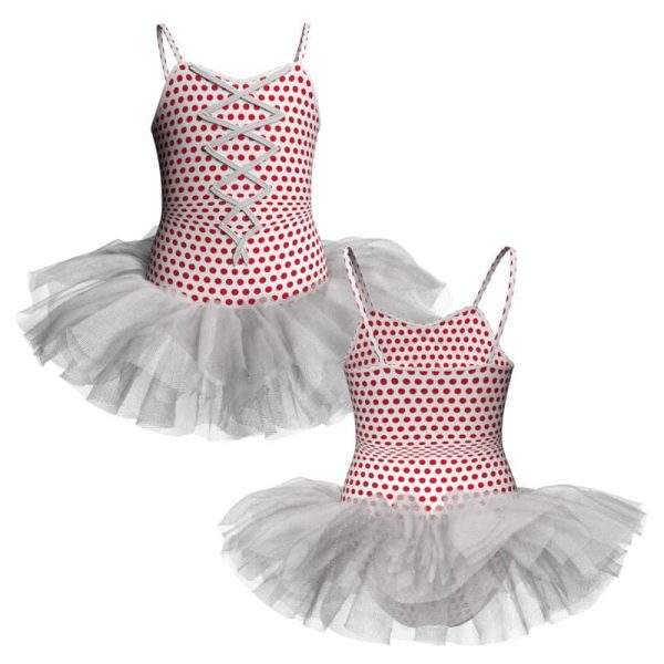 tutu danza in lycra stampata bretelle tuv2520