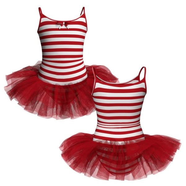 tutu danza in lycra stampata bretelle tuv261522