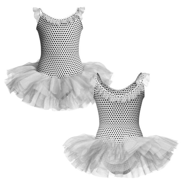 tutu danza in lycra stampata bretelle tuv264222