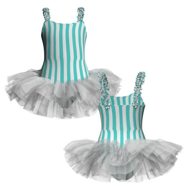 tutu danza in lycra stampata bretelle tuv264522