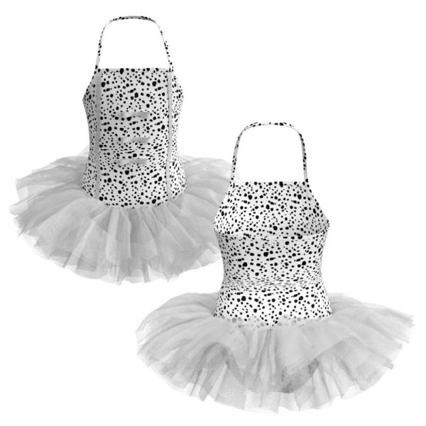 tutu danza in lycra stampata bretelle tuv264722