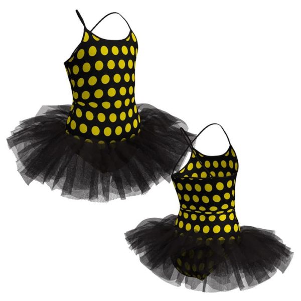 tutu danza in lycra stampata bretelle tuv40122