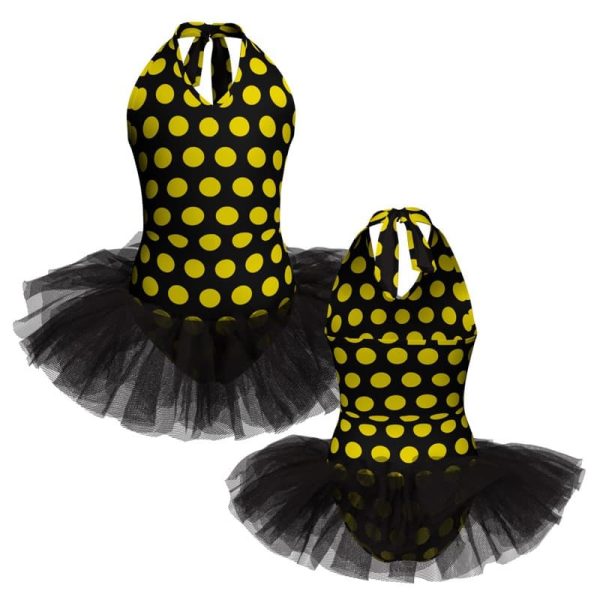 tutu danza in lycra stampata canotta tuv1018