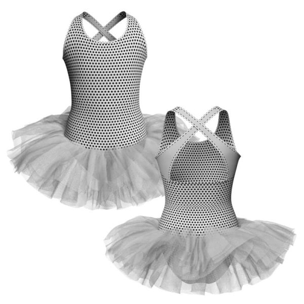 tutu danza in lycra stampata canotta tuv22122