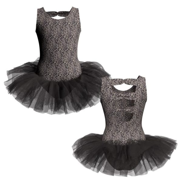 tutu danza in lycra stampata canotta tuv230