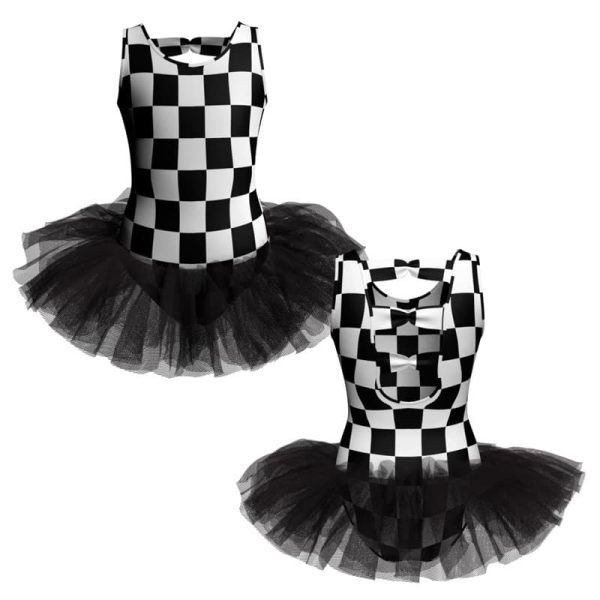 tutu danza in lycra stampata canotta tuv23022