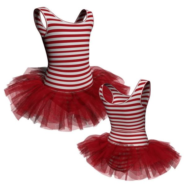 tutu danza in lycra stampata canotta tuv409