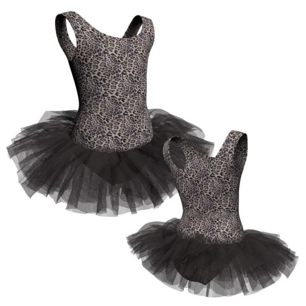 tutu danza in lycra stampata canotta tuv40922