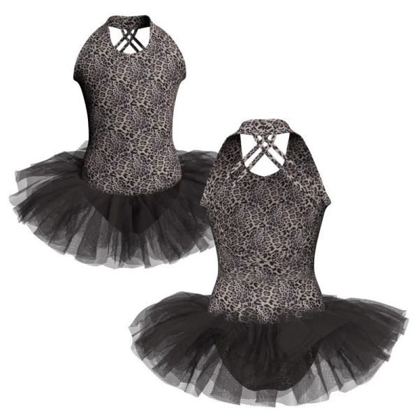 tutu danza in lycra stampata canotta tuv43222