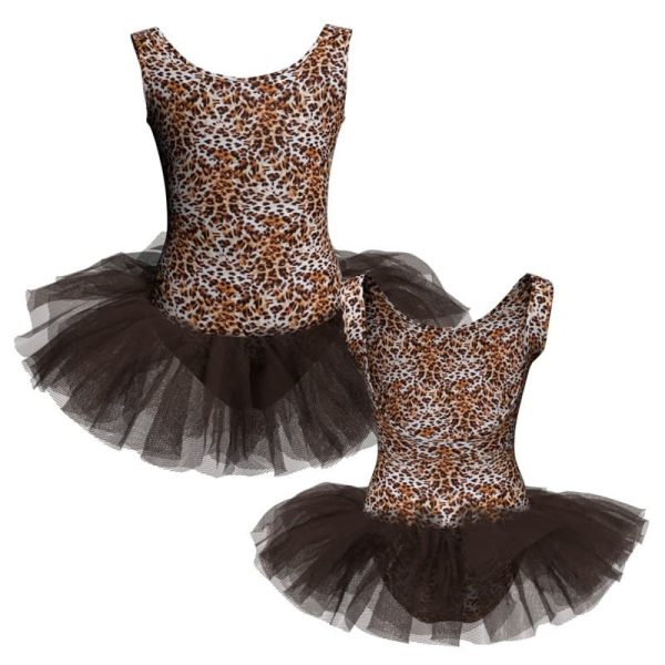 tutu danza in lycra stampata canotta tuv51122