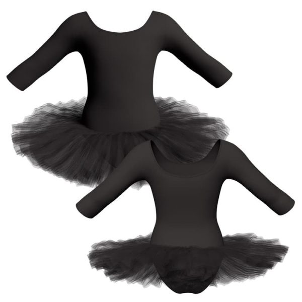 tutu danza maniche 3 4 tuq406