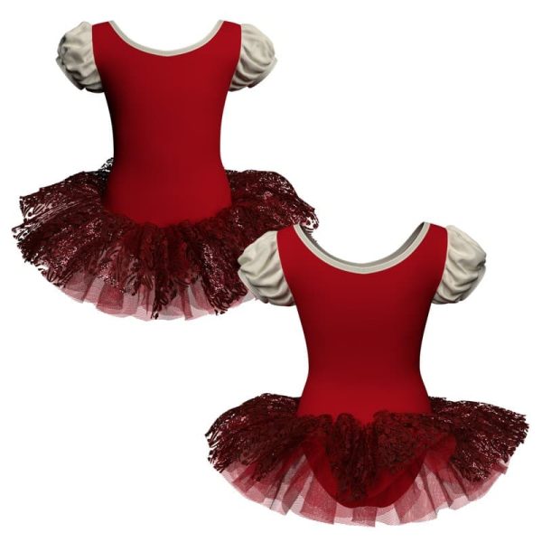 tutu danza maniche a palloncino tua3001t455