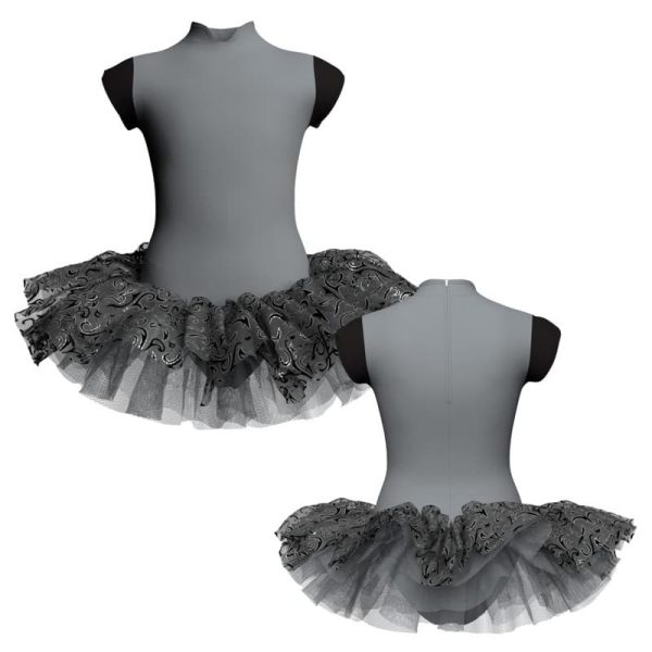 tutu danza maniche aletta con copritulle tua260145