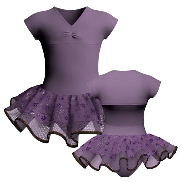 tutu danza maniche aletta con inserto sk1001lcs122111