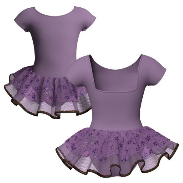 tutu danza maniche aletta con inserto sk1001lcs231661