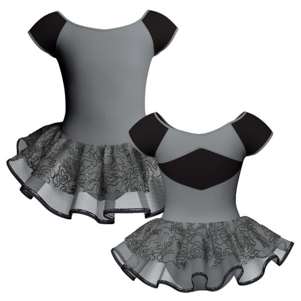 tutu danza maniche aletta con inserto sk1001lcs240t111