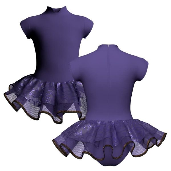 tutu danza maniche aletta con inserto sk1001lcs2601222