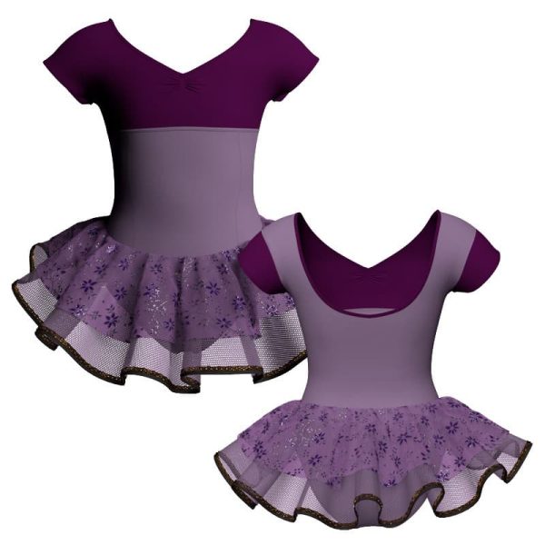 tutu danza maniche aletta con inserto sk1001lcs501121