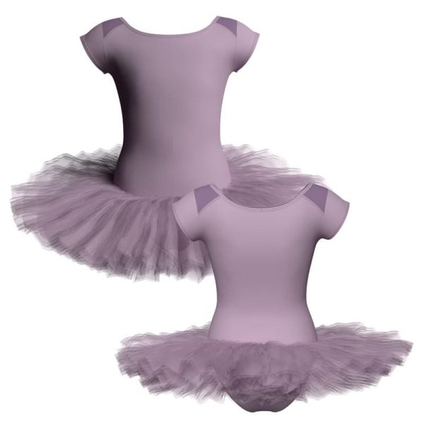 tutu danza maniche aletta con inserto tuq1004111