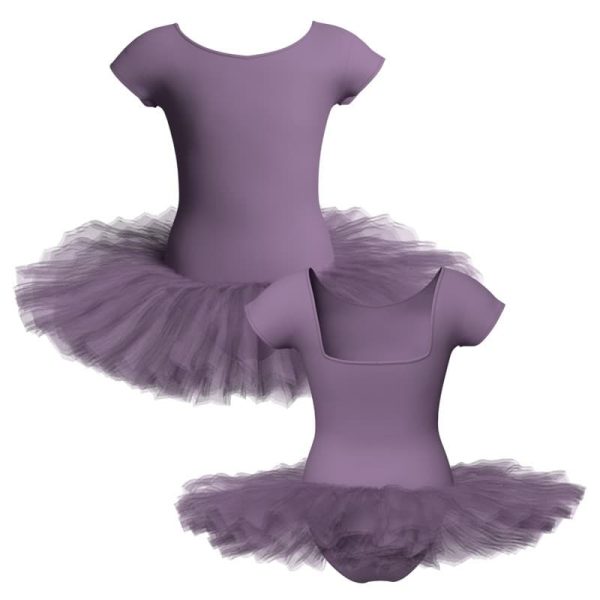 tutu danza maniche aletta con inserto tuq23111