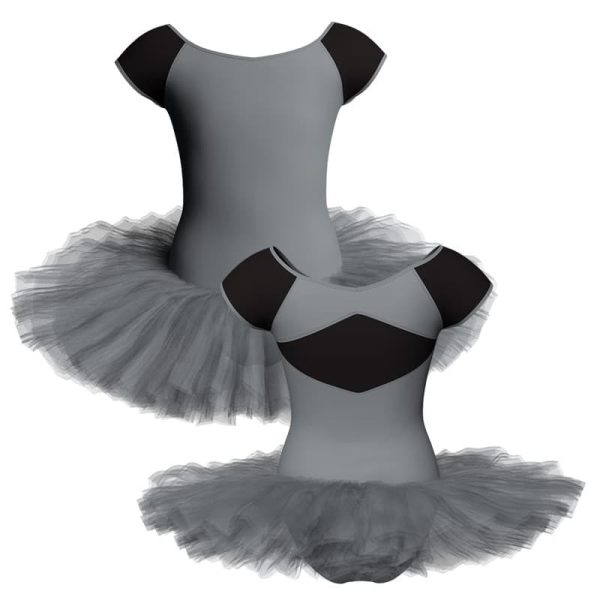 tutu danza maniche aletta con inserto tuq240t