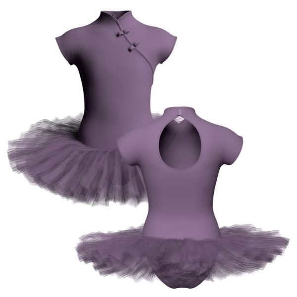 tutu danza maniche aletta con inserto tuq2506