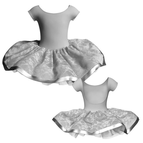 tutu danza maniche aletta tui41478