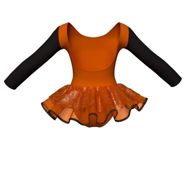 tutu danza maniche lunghe con inserto sk1001lcs411t99