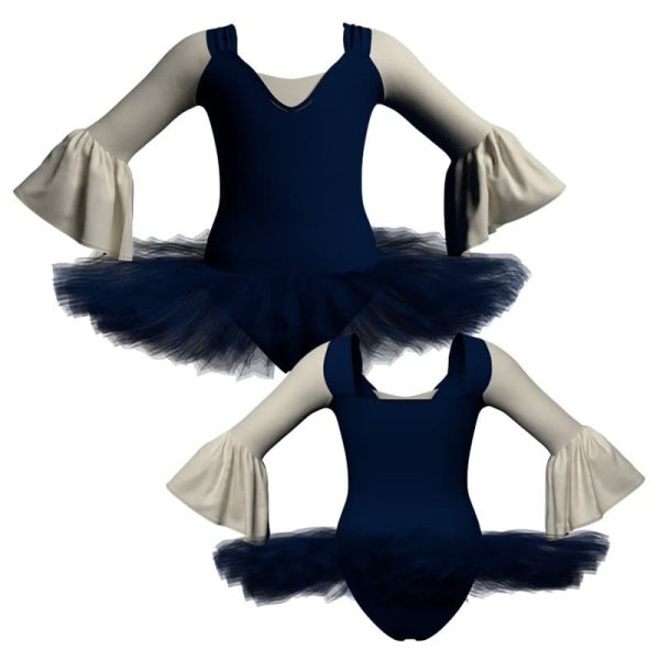 tutu danza maniche lunghe con inserto tuq25082 copia