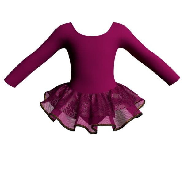 tutu danza maniche lunghe sk1001lcs4050