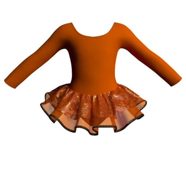 tutu danza maniche lunghe sk1001lcs4056