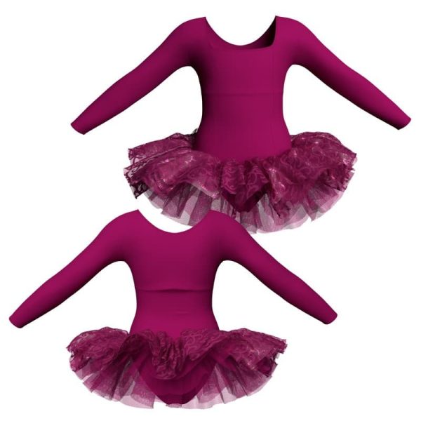 tutu danza maniche lunghe tua2537