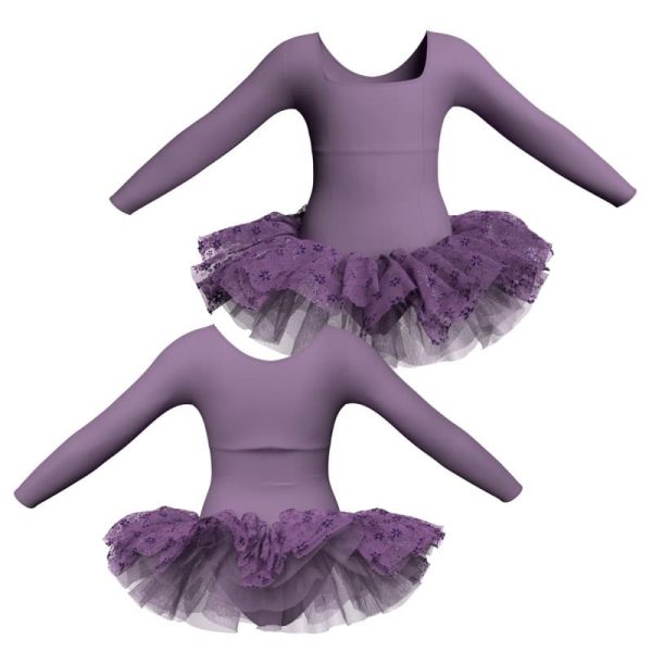 tutu danza maniche lunghe tua25373