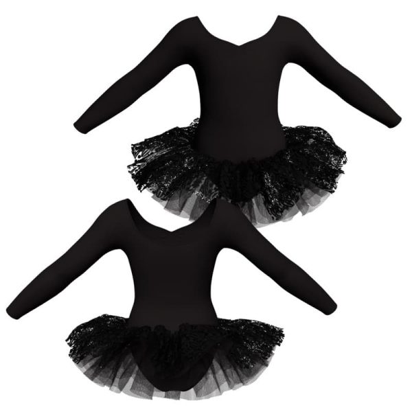 tutu danza maniche lunghe tua3004